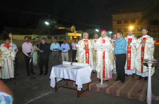 Easter Vigil in Mangalore and Udupi 